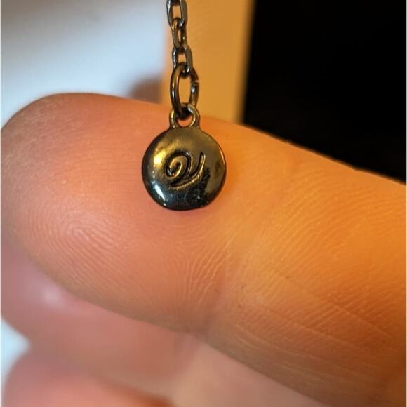 Versona Red Faceted Glass Pendant Tassel Gun Metal Necklace - Picture 6 of 6